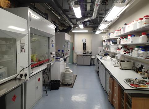 CAIC main specimen preparation lab