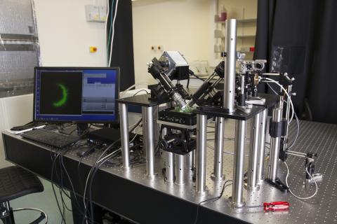 CAIC's 1st light sheet microscope in the development laboratory