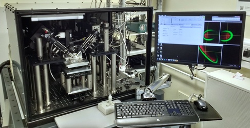 Upright light sheet microscope